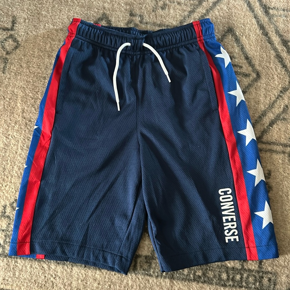 Kids converse basketball shorts